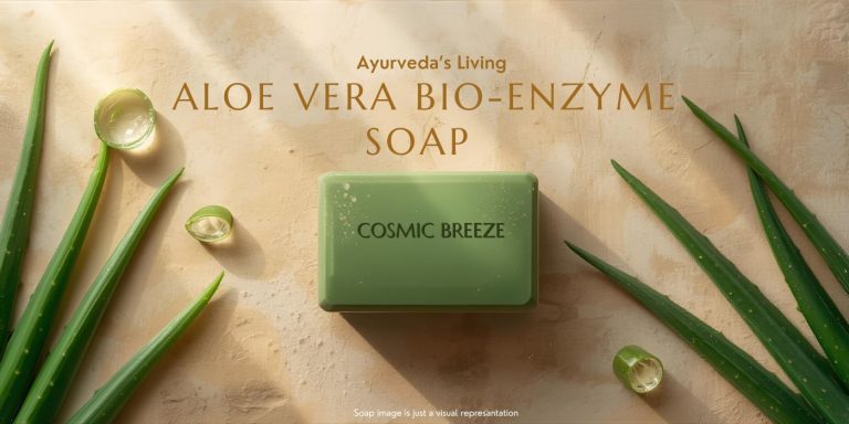 Aloe Vera Bioenzyme Soap – Ayurveda’s Living Cold Process Skincare