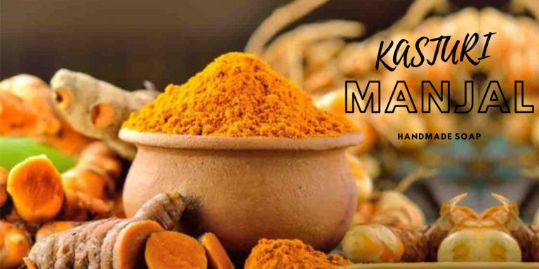 Kasturi Manjal Handmade Cold‑Processed Soap: The Ayurvedic Glow Bar