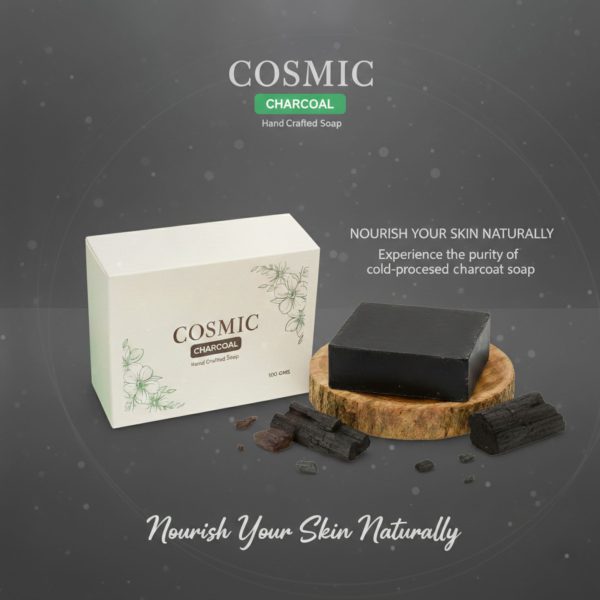 Activated Charcoal Cold Process Handmade Soap 100 Gms Activated Charcoal Cold Process Handmade Soap 100 Gms