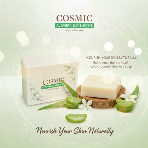 Aloe Vera Bio-enzyme Cold Process Handmade Soap 100 Gms Aloe Vera Bio-enzyme Cold Process Handmade Soap 100 Gms